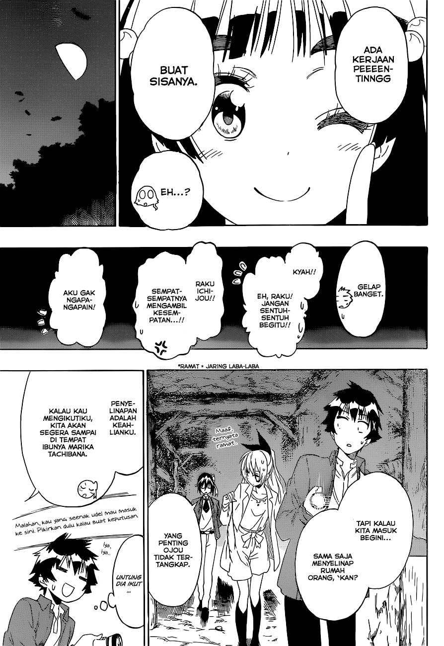 Nisekoi Bab 184 halaman 11