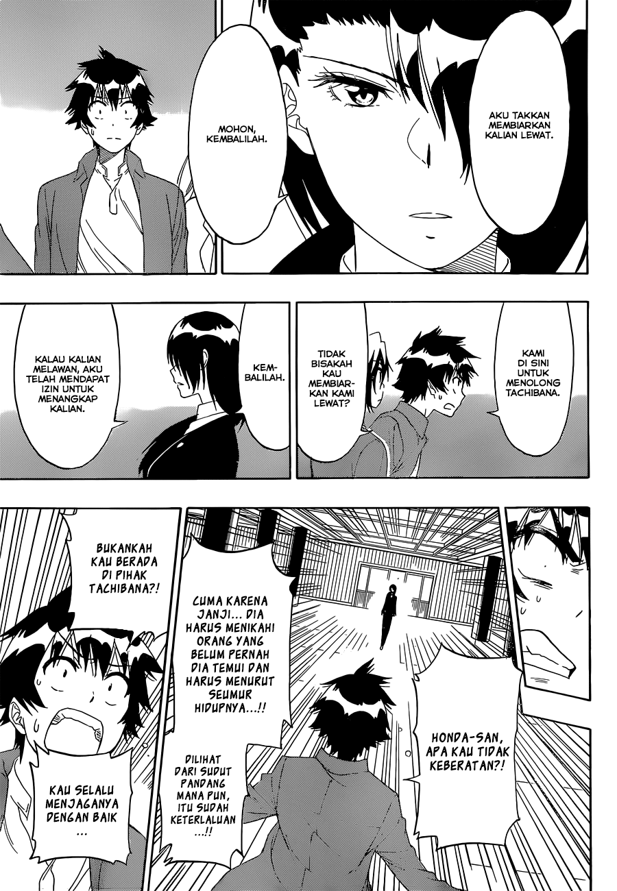Nisekoi Bab 184 halaman 15