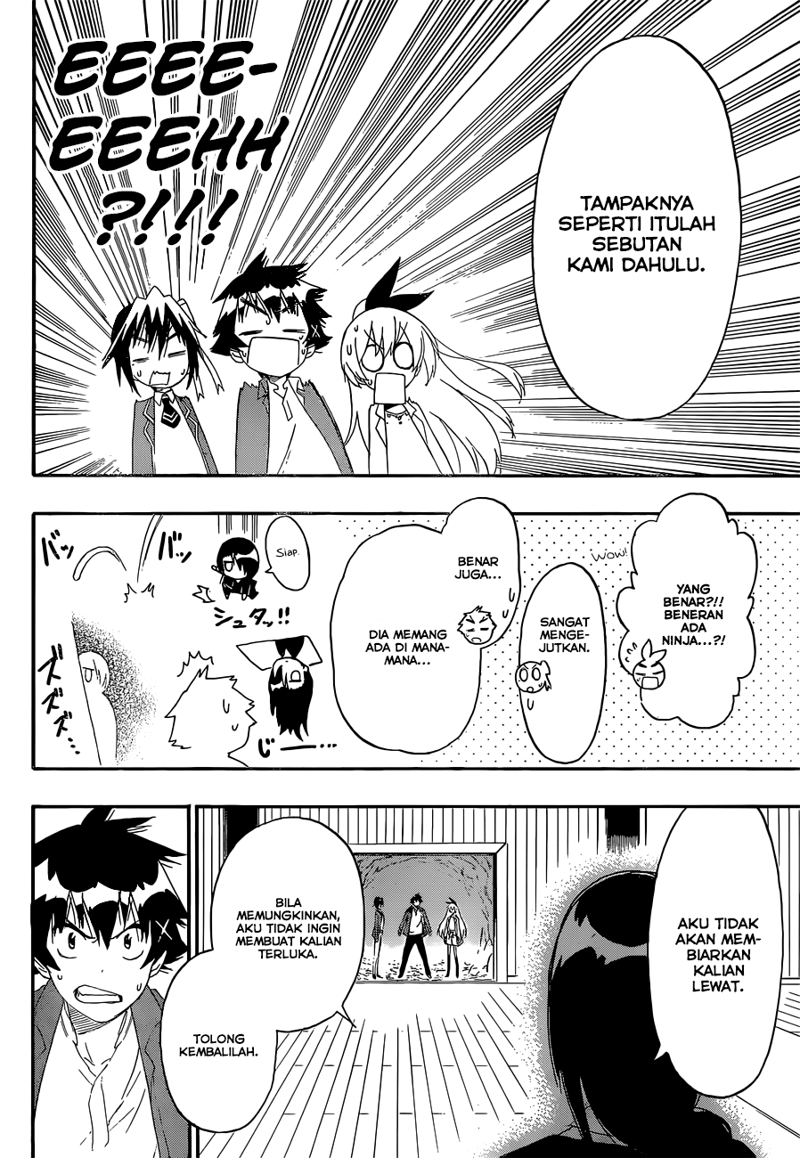 Nisekoi Bab 184 halaman 18