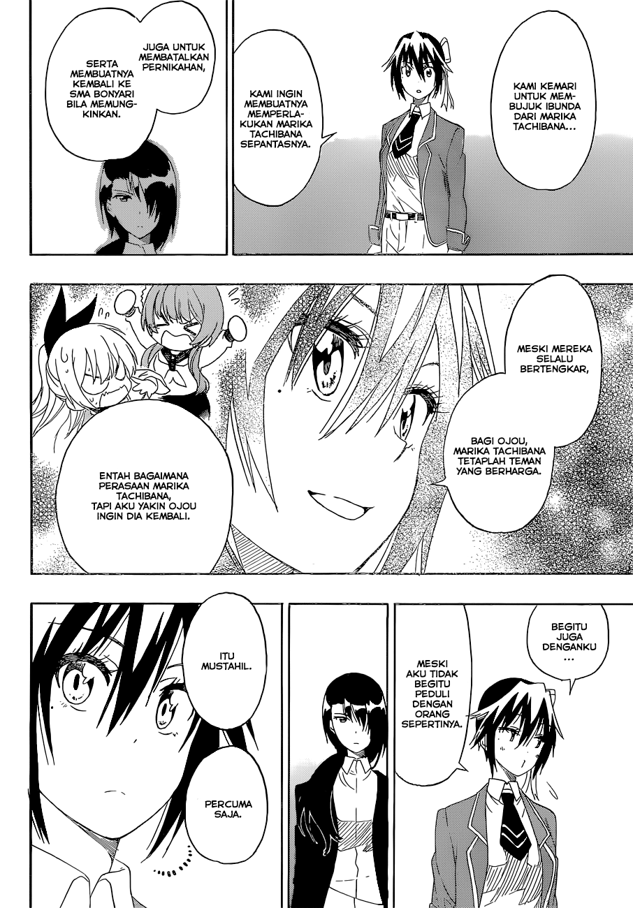 Nisekoi Bab 185 halaman 14