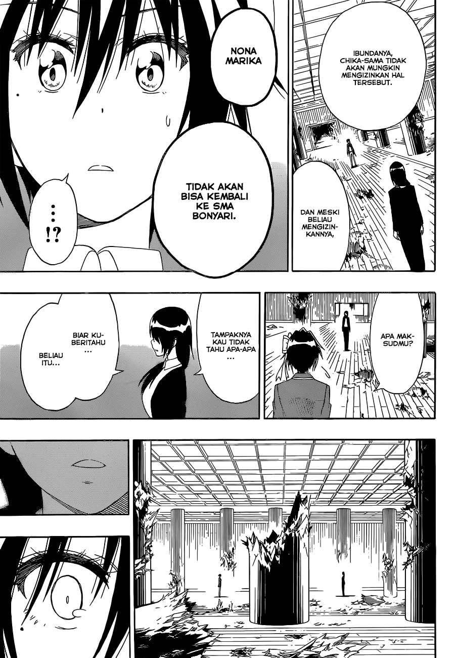 Nisekoi Bab 185 halaman 15