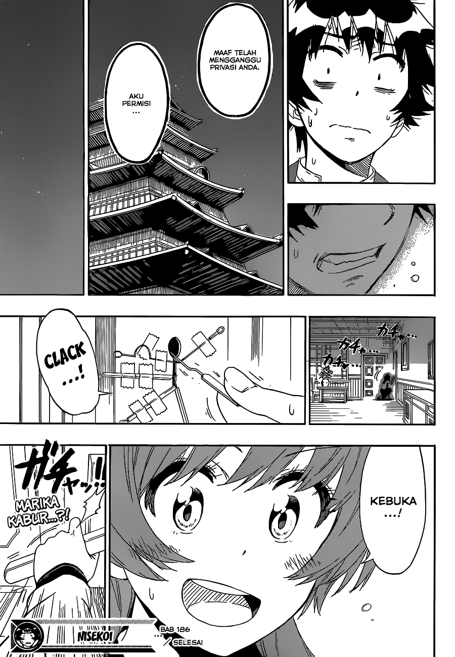 Nisekoi Bab 186 halaman 19