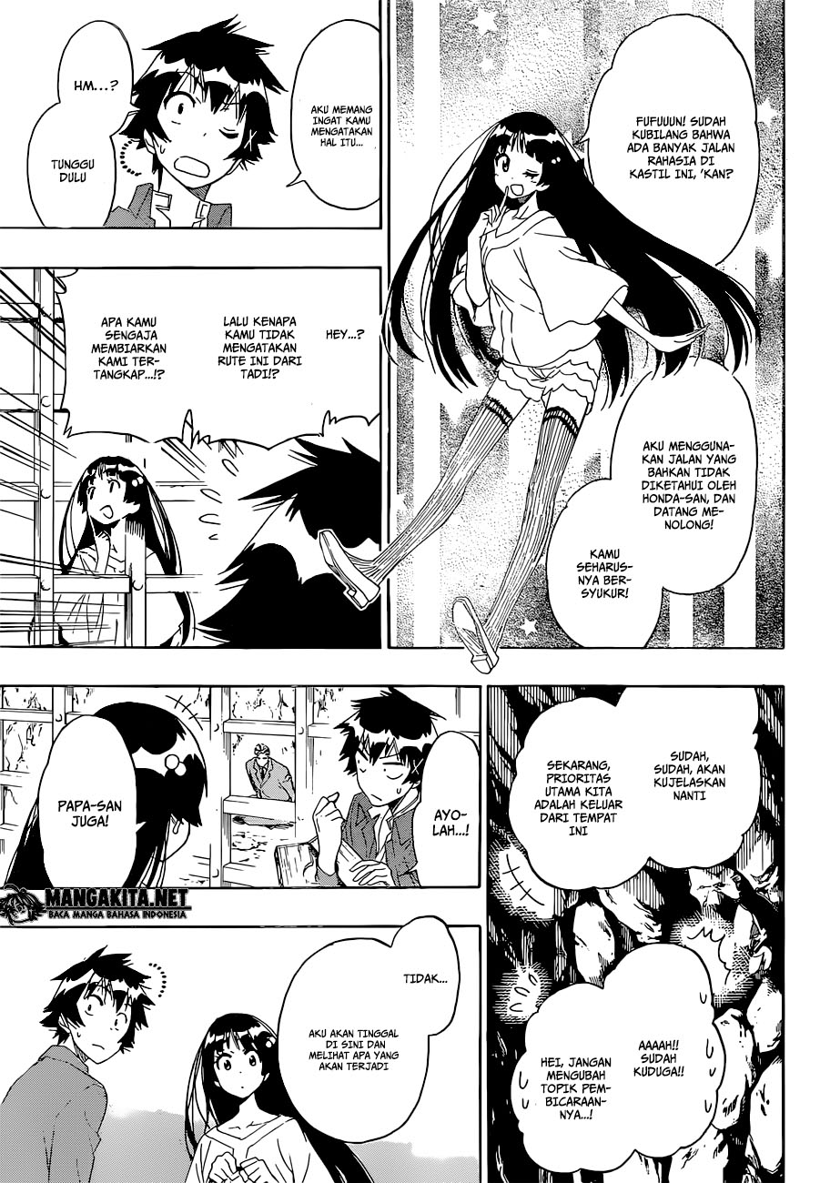 Nisekoi chapter 187 halaman 16