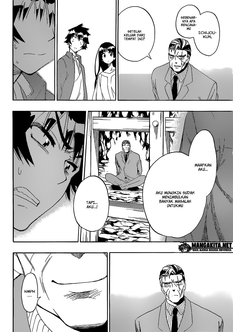 Nisekoi chapter 187 halaman 17