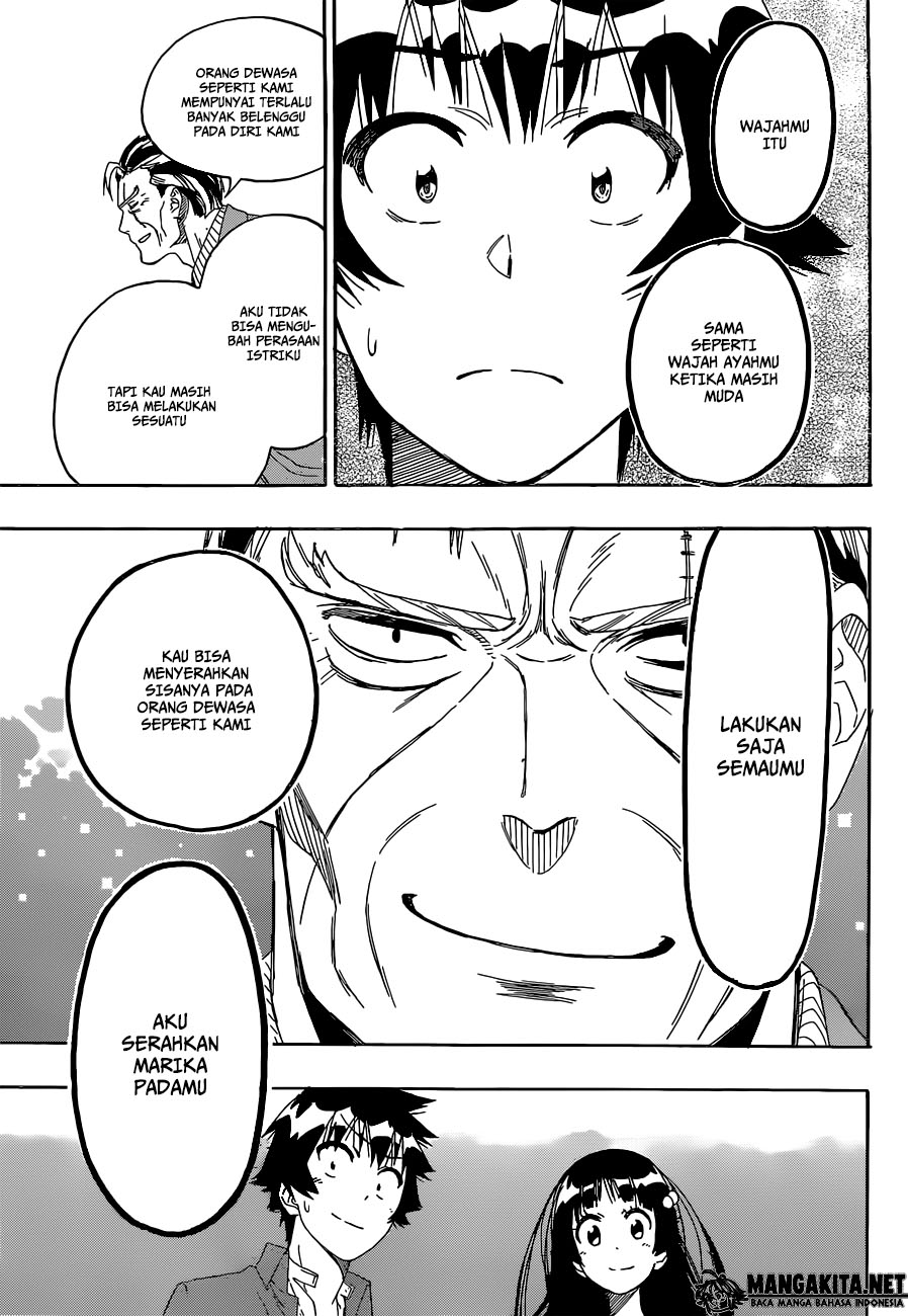 Nisekoi chapter 187 halaman 18