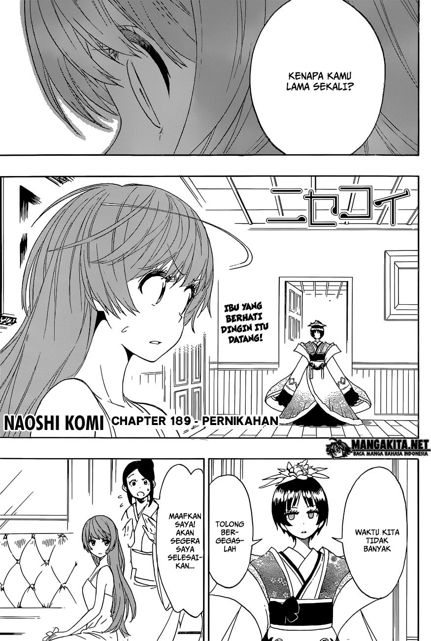 Nisekoi Bab 189 halaman 2