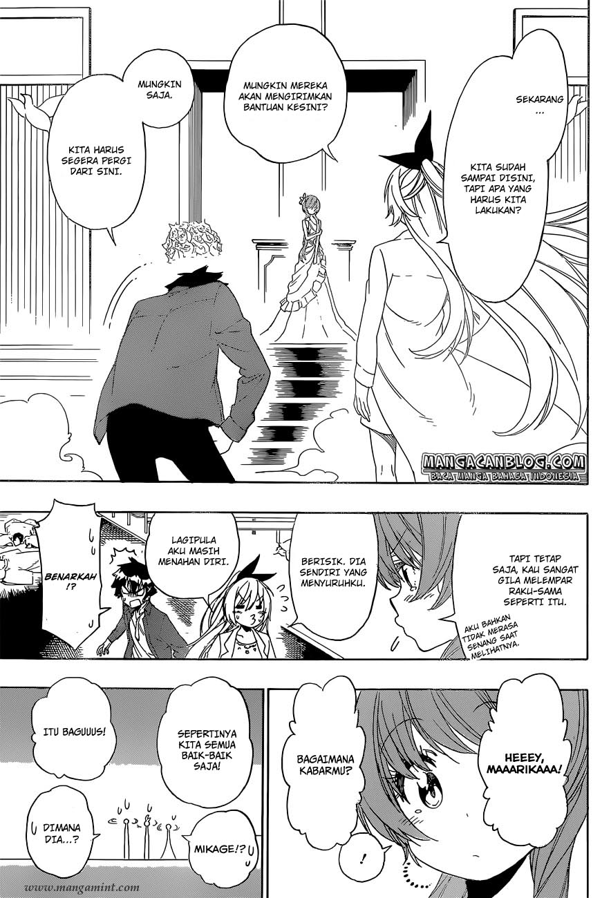 Nisekoi Bab 192 halaman 3