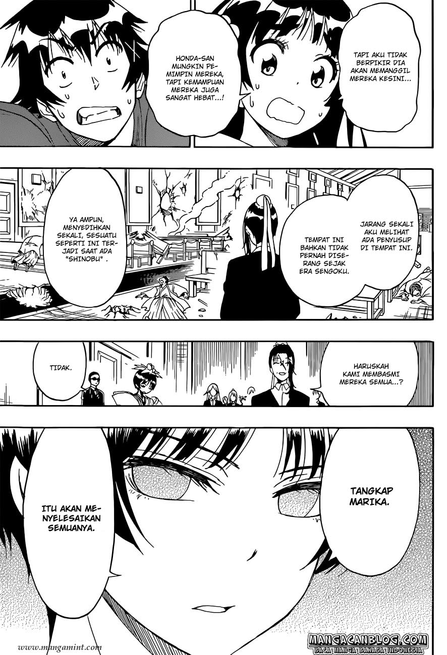 Nisekoi Bab 192 halaman 15