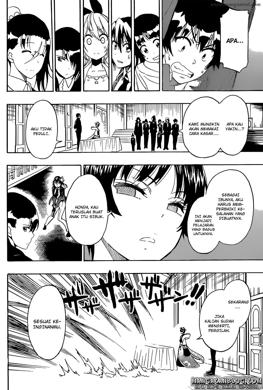 Nisekoi Bab 192 halaman 16