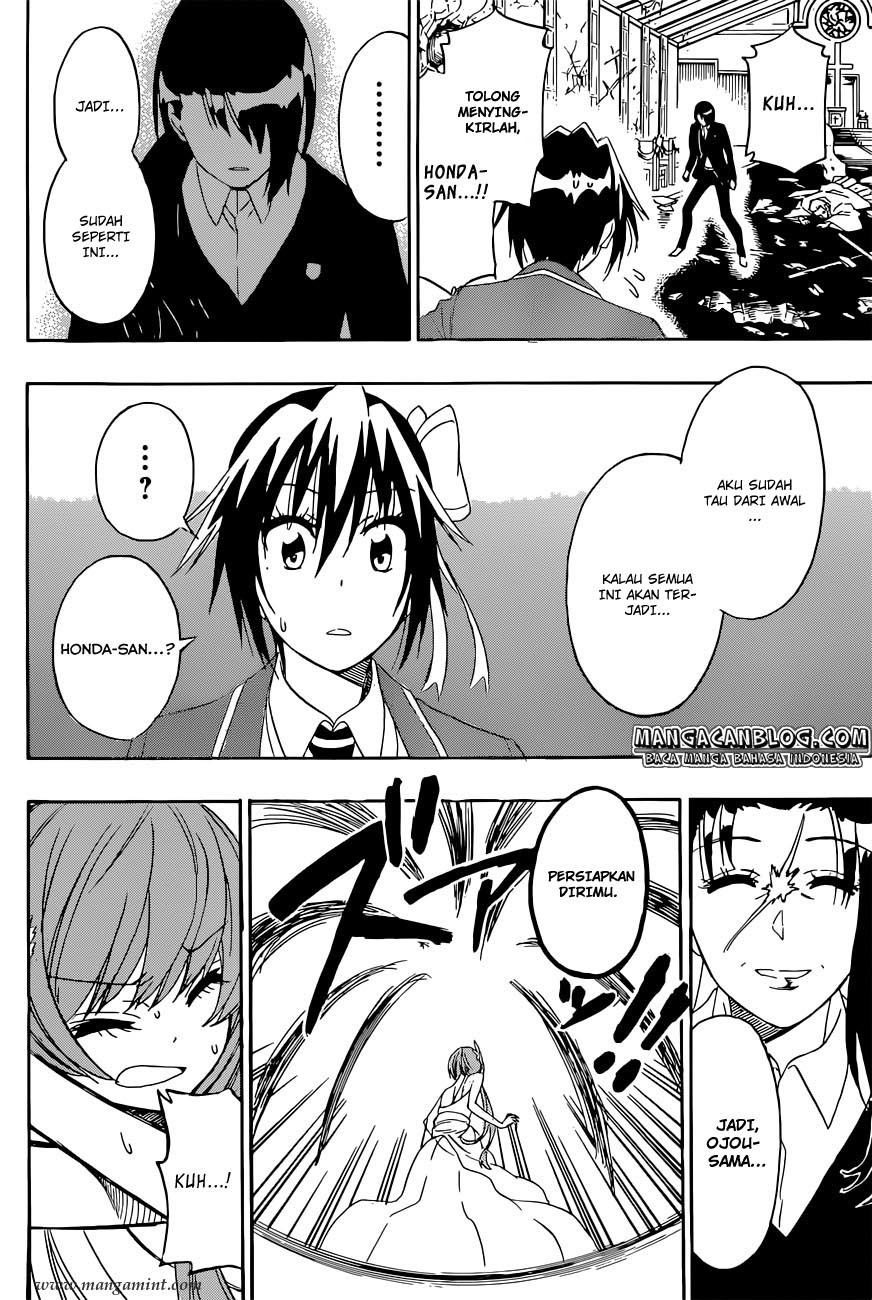 Nisekoi Bab 192 halaman 18