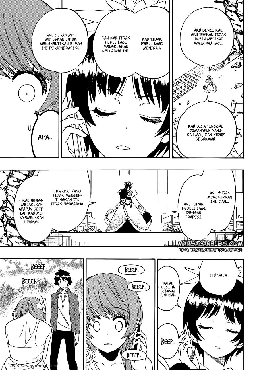 Nisekoi chapter 194 halaman 17