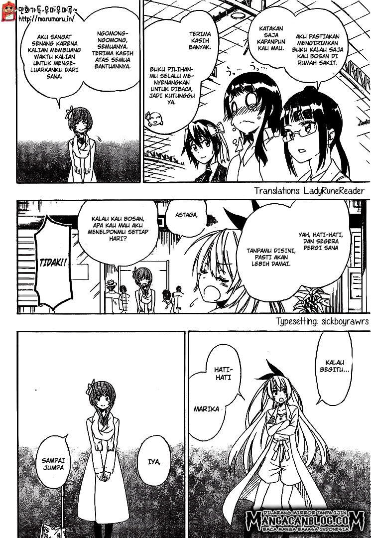 Nisekoi Bab 195 halaman 3