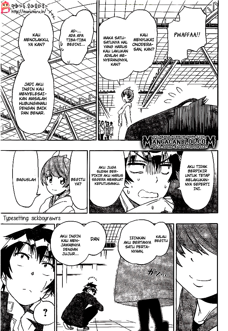 Nisekoi Bab 195 halaman 6