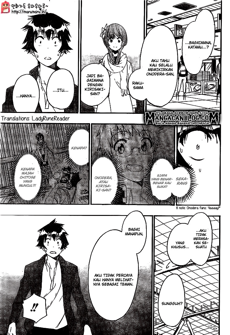Nisekoi Bab 195 halaman 8