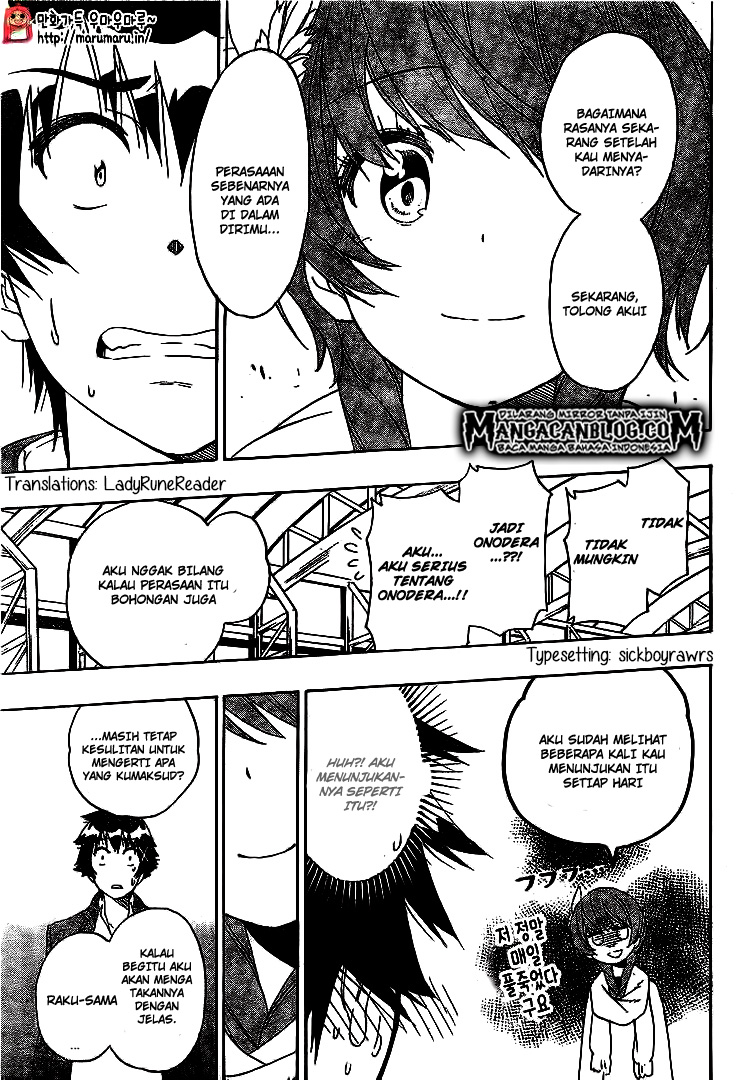 Nisekoi Bab 195 halaman 10