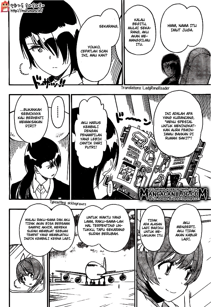 Nisekoi Bab 195 halaman 18