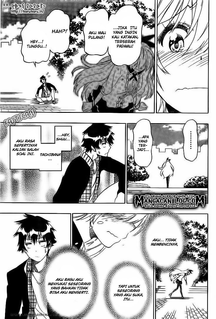 Nisekoi Bab 197 halaman 17