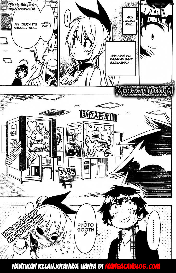 Nisekoi Bab 198 halaman 19