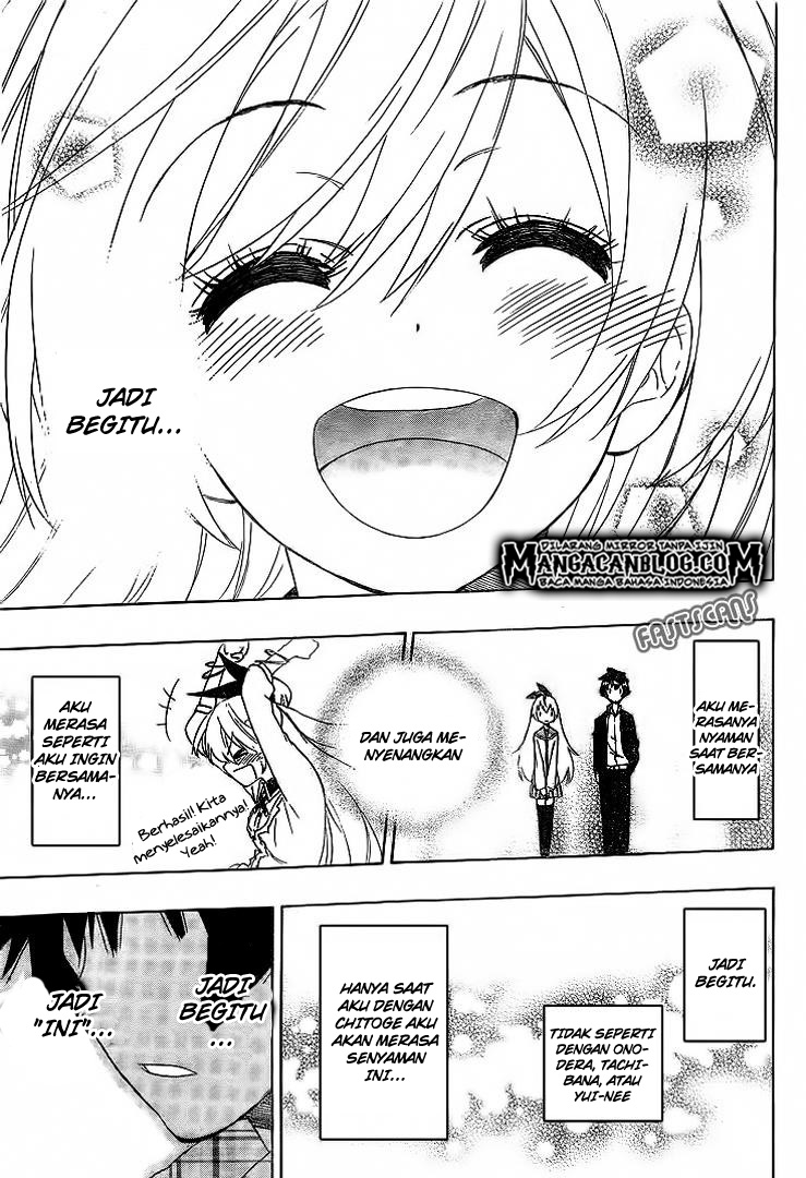 Nisekoi chapter 199 halaman 17