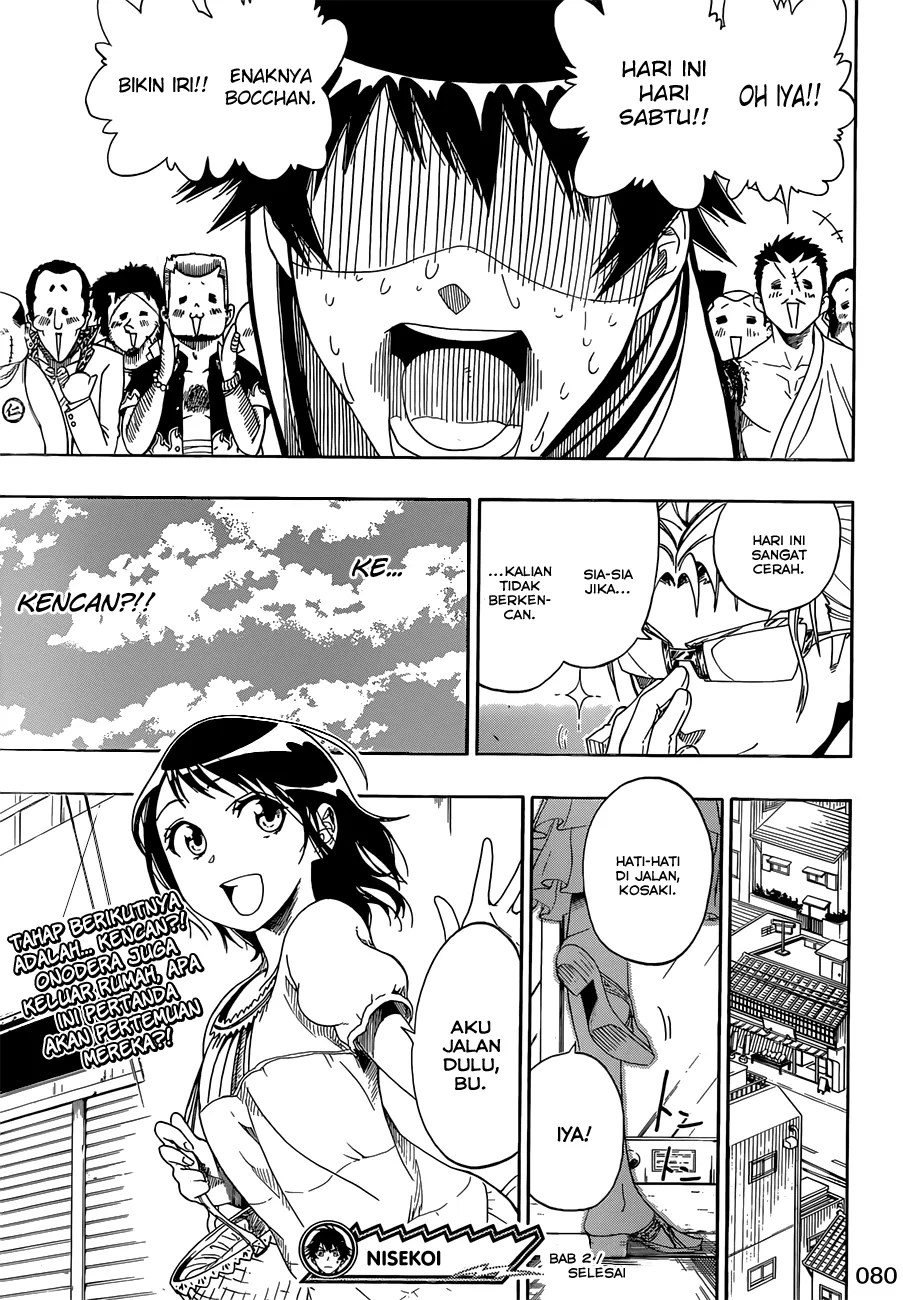 Nisekoi chapter 2 halaman 25