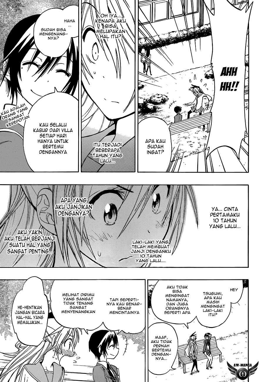Nisekoi chapter 20 halaman 17