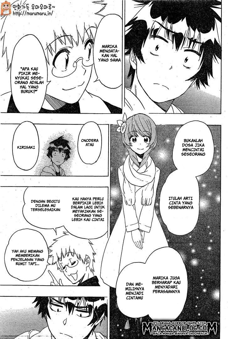 Nisekoi chapter 200 halaman 16