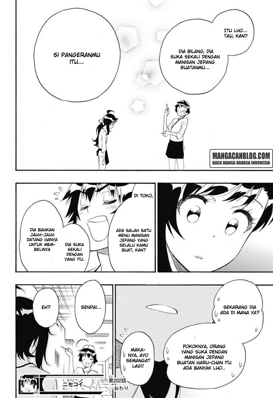 Nisekoi chapter 202 halaman 19