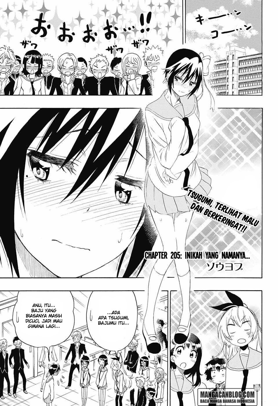 Nisekoi chapter 205 halaman 1