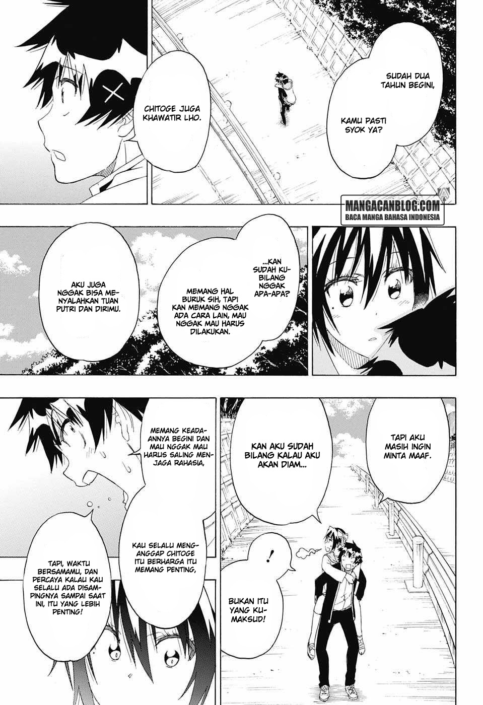 Nisekoi chapter 205 halaman 13