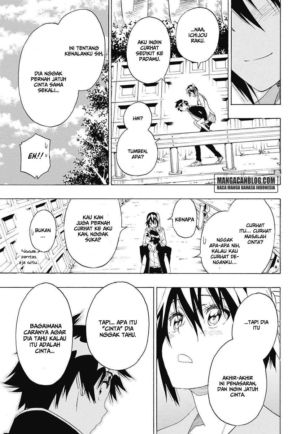 Nisekoi chapter 205 halaman 15