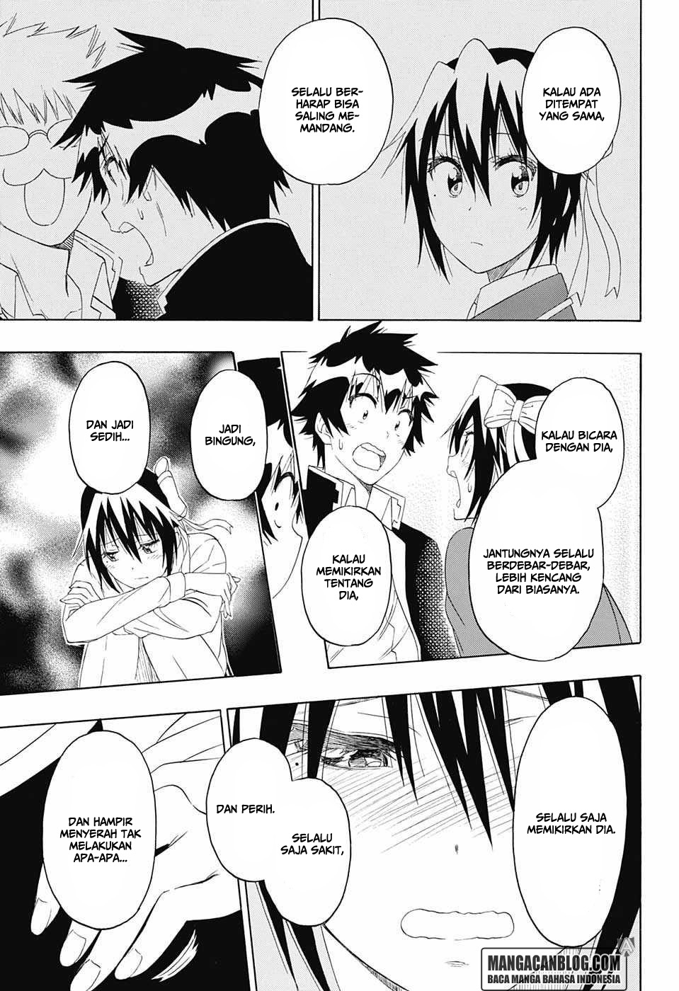 Nisekoi chapter 205 halaman 17
