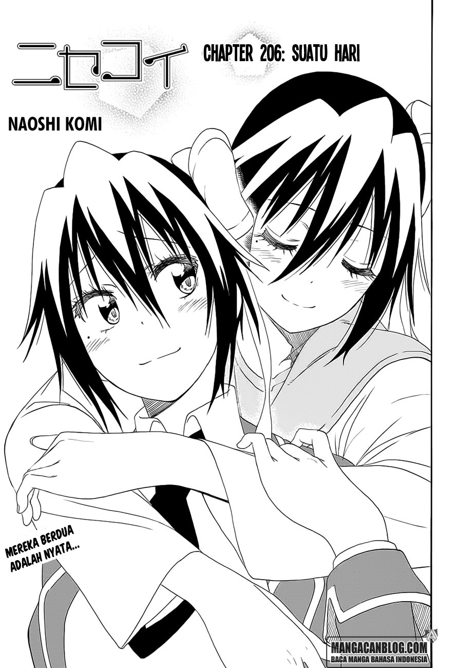 Nisekoi chapter 206 halaman 1