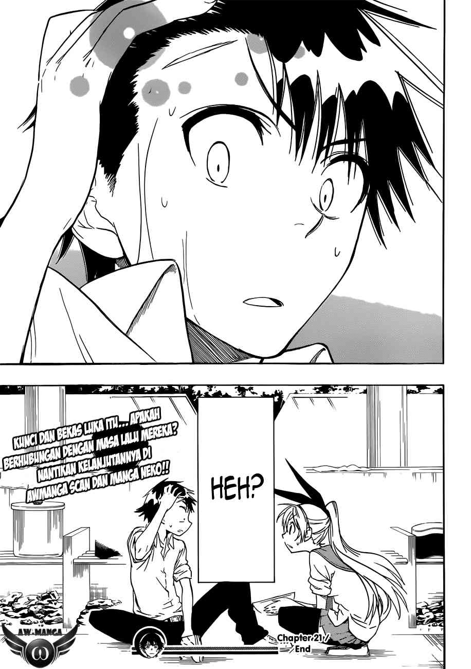 Nisekoi chapter 21 halaman 20