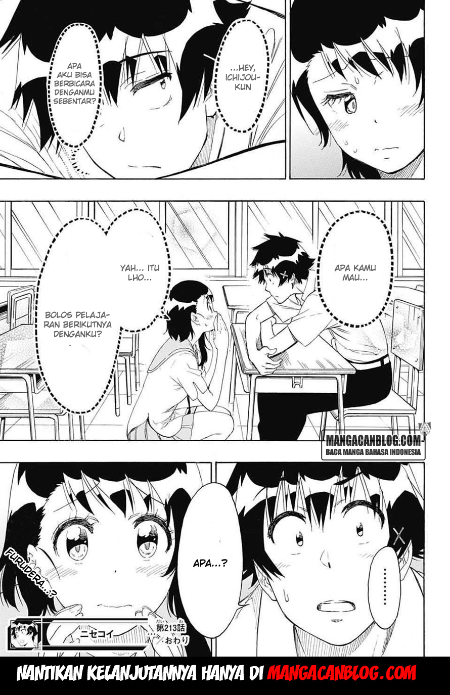 Nisekoi Bab 213 halaman 20