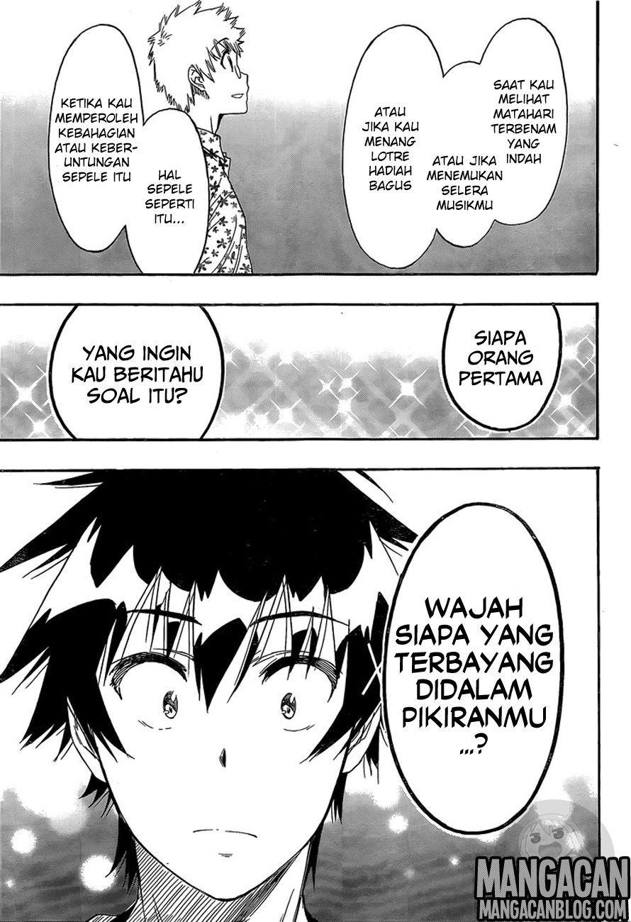 Nisekoi Bab 217 halaman 10
