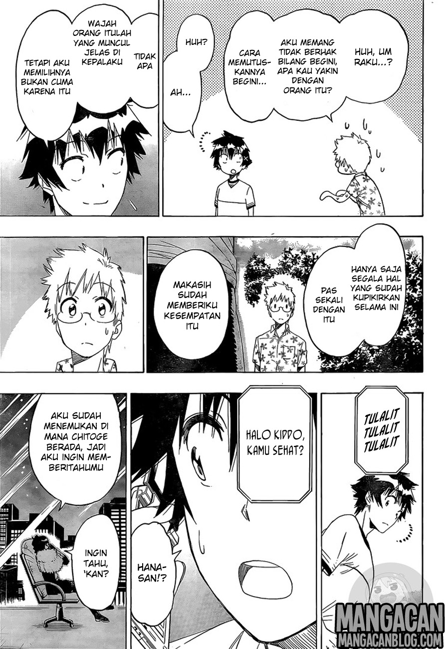 Nisekoi Bab 217 halaman 13