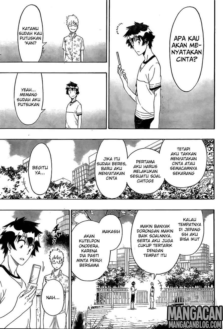 Nisekoi Bab 217 halaman 15