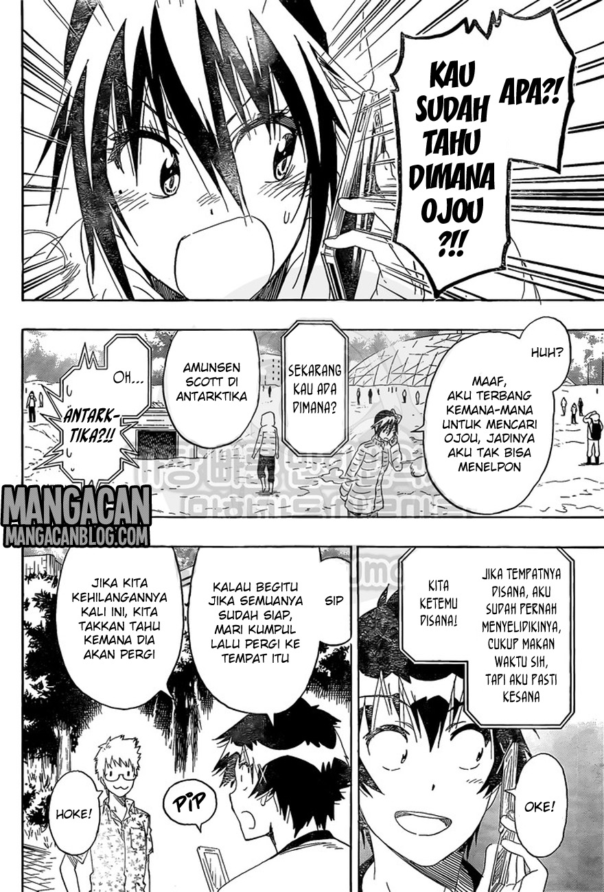 Nisekoi Bab 217 halaman 16