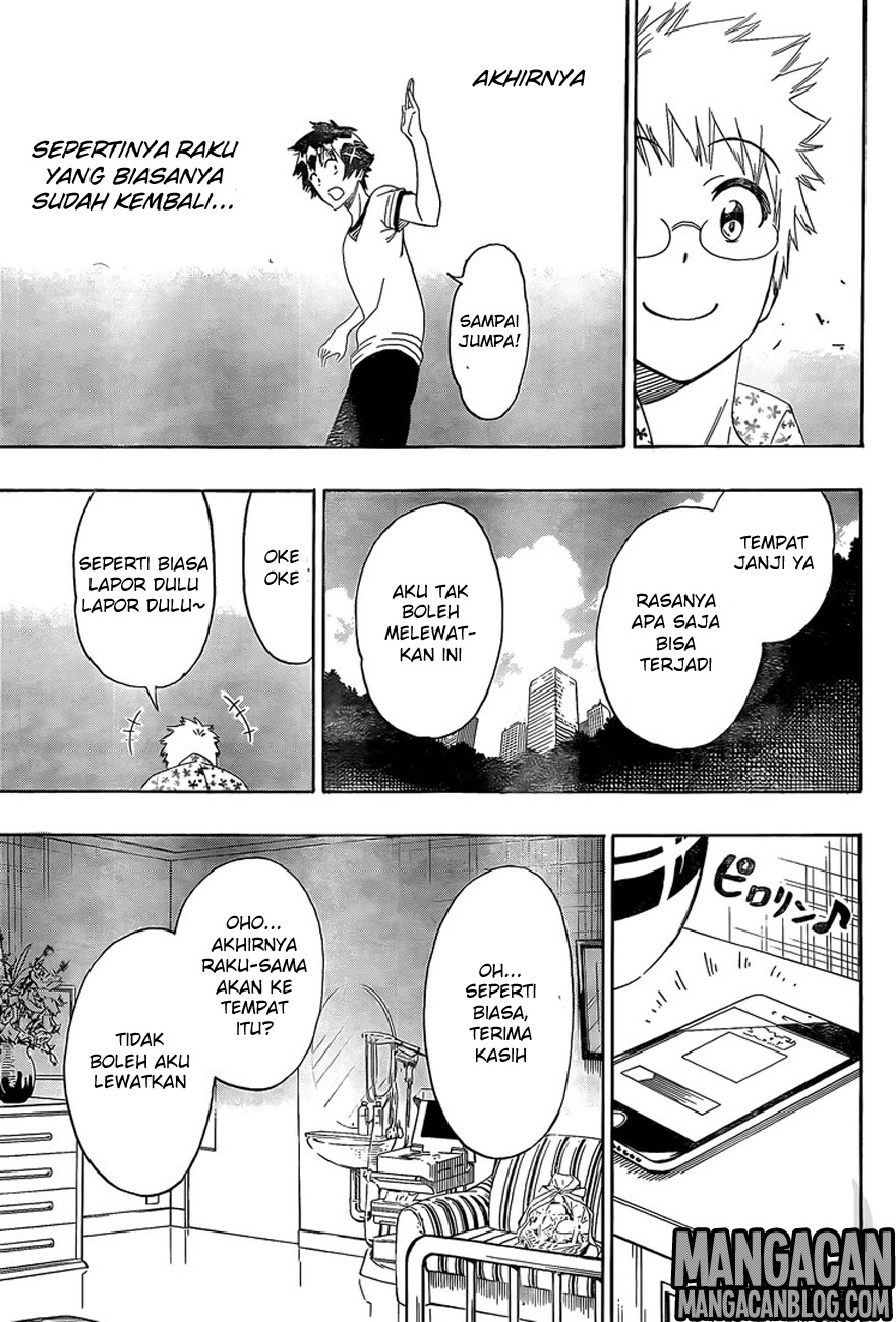 Nisekoi Bab 217 halaman 17