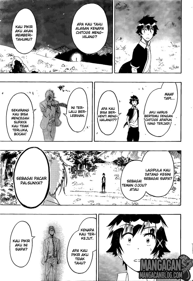 Nisekoi chapter 218 halaman 17