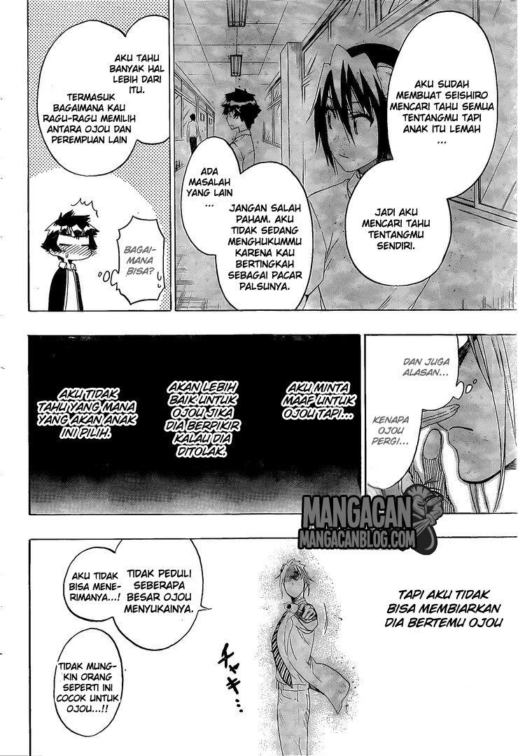 Nisekoi chapter 218 halaman 18
