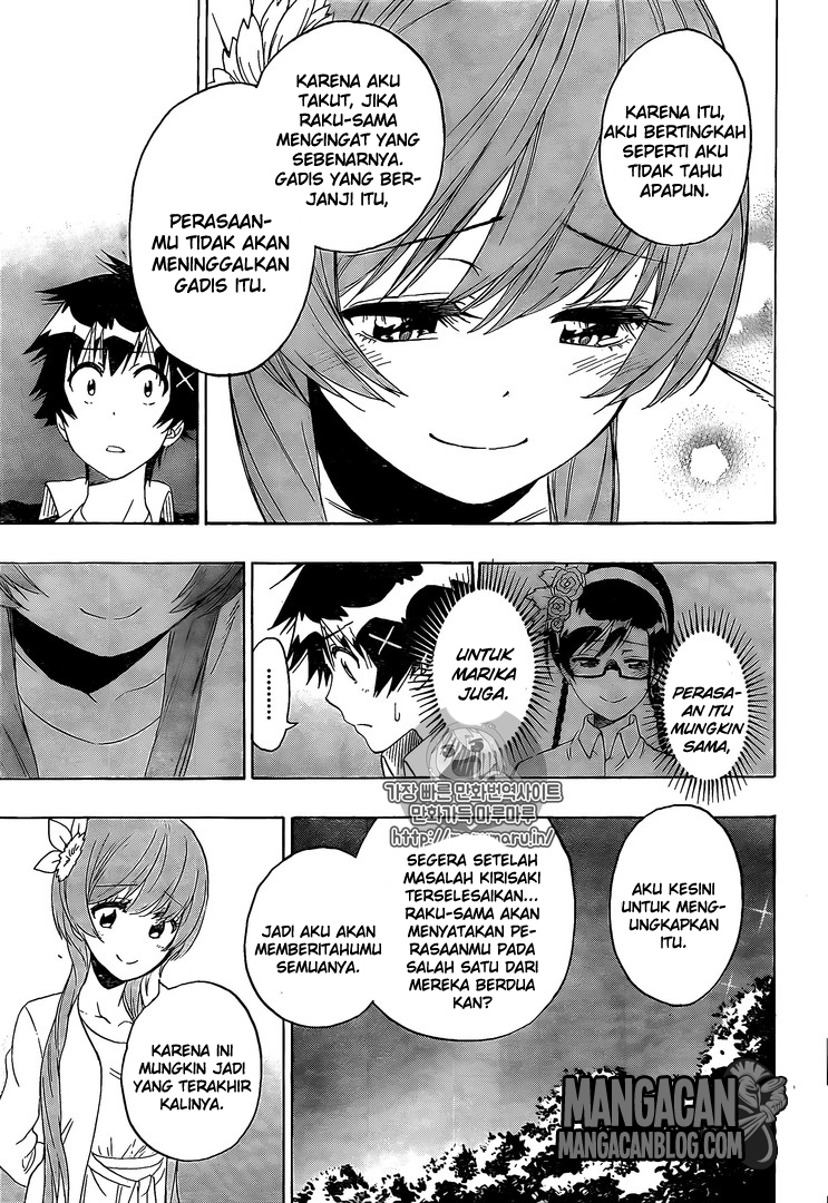 Nisekoi chapter 219 halaman 15
