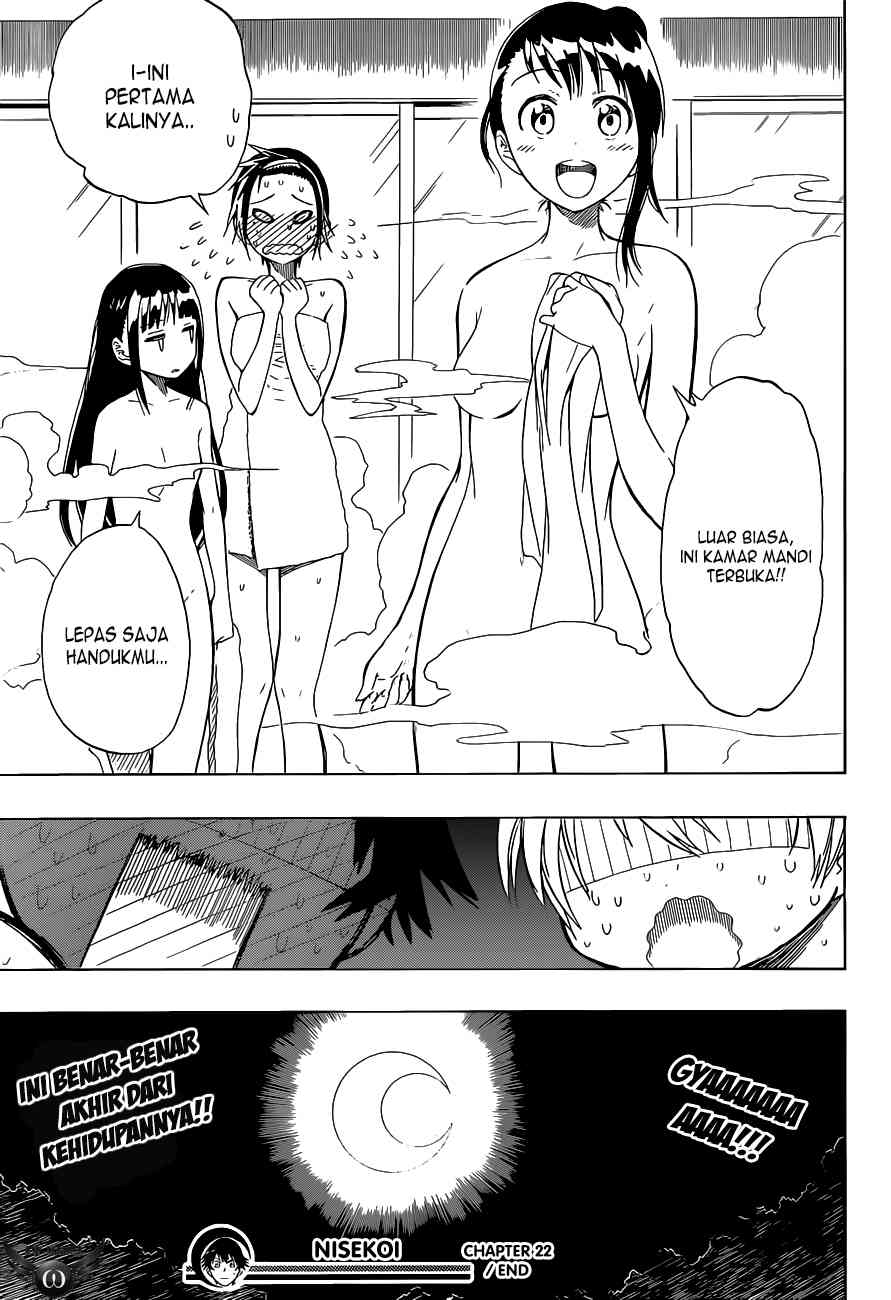 Nisekoi chapter 22 halaman 24