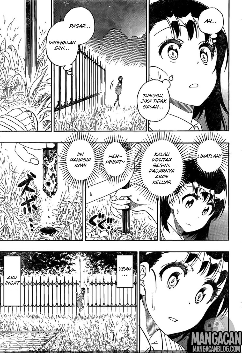 Nisekoi chapter 220 halaman 8