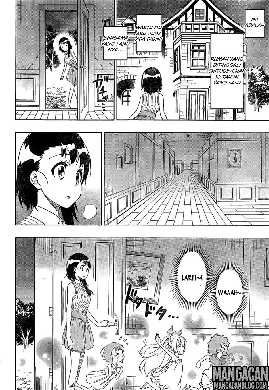 Nisekoi chapter 220 halaman 9