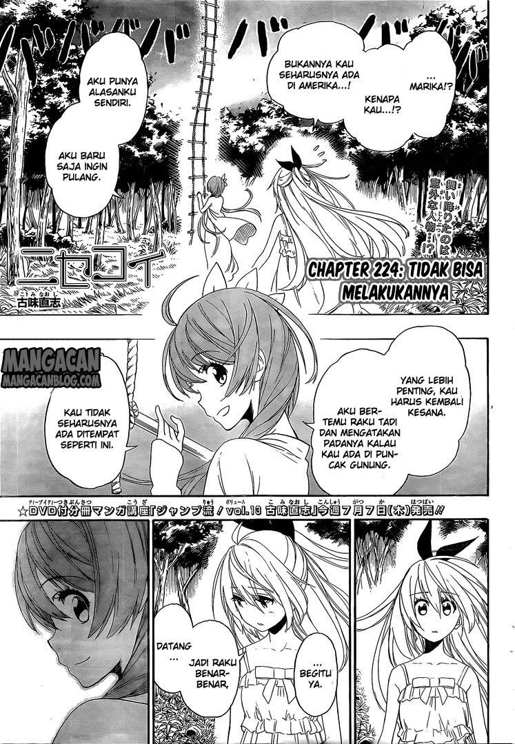 Nisekoi chapter 224 halaman 1