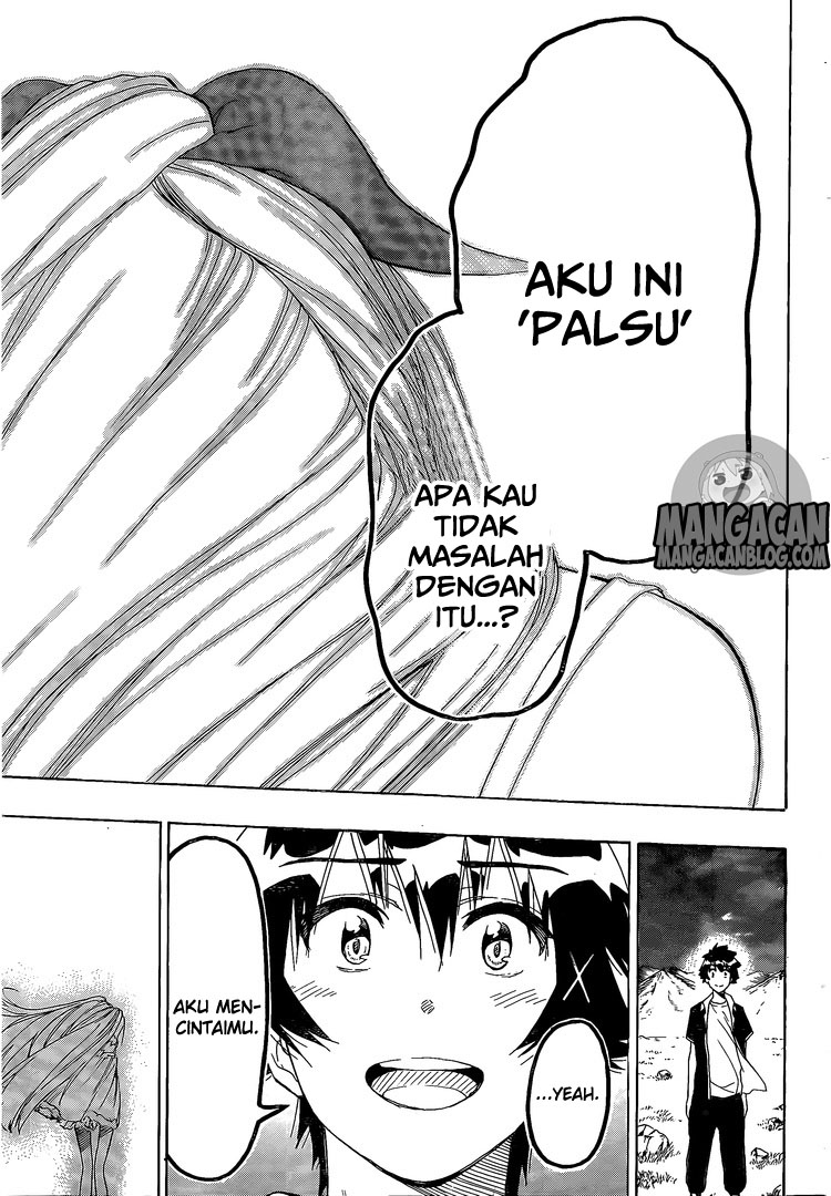 Nisekoi Bab 227 halaman 15