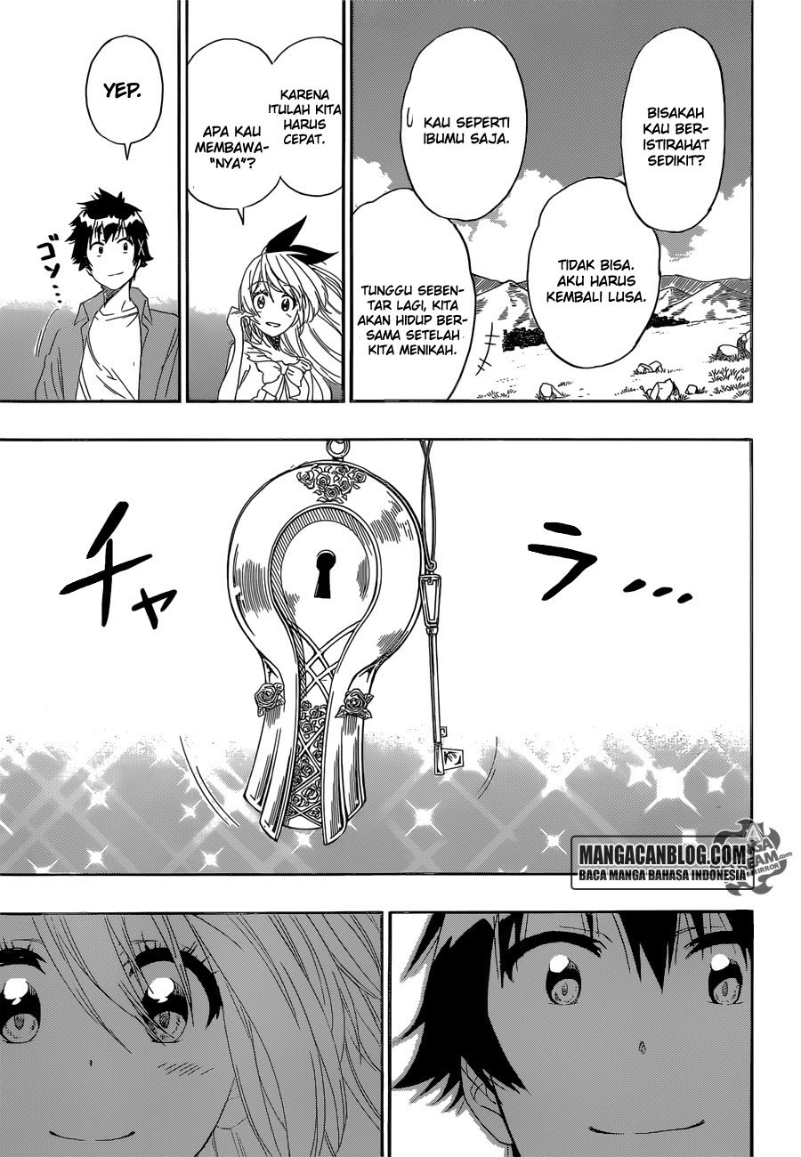 Nisekoi chapter 229 halaman 19