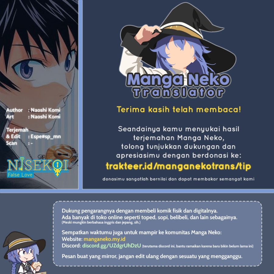 Nisekoi chapter 230.5 halaman 8