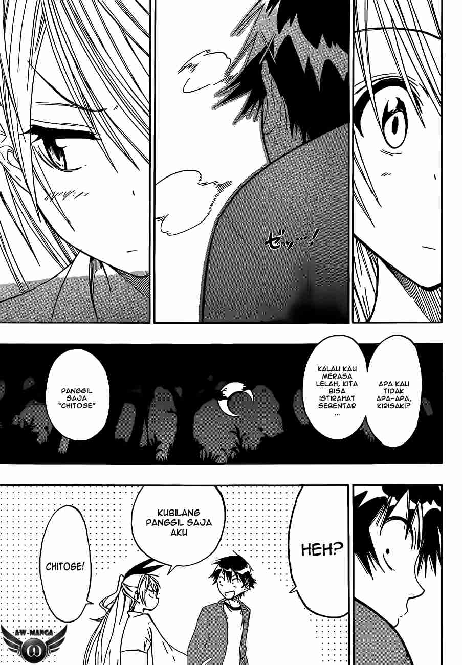 Nisekoi chapter 25 halaman 17